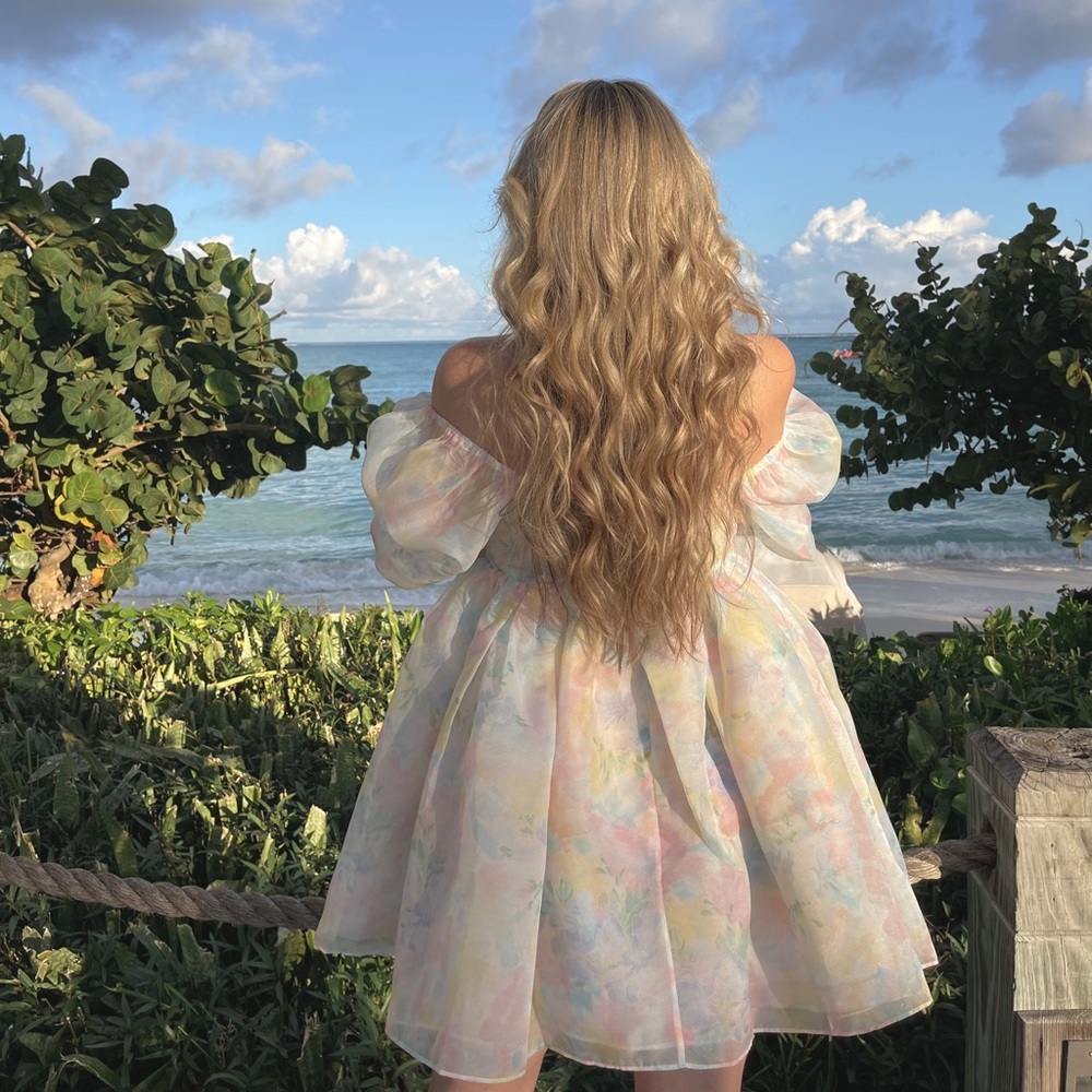 Selkie Sweetcorn Puff Dress